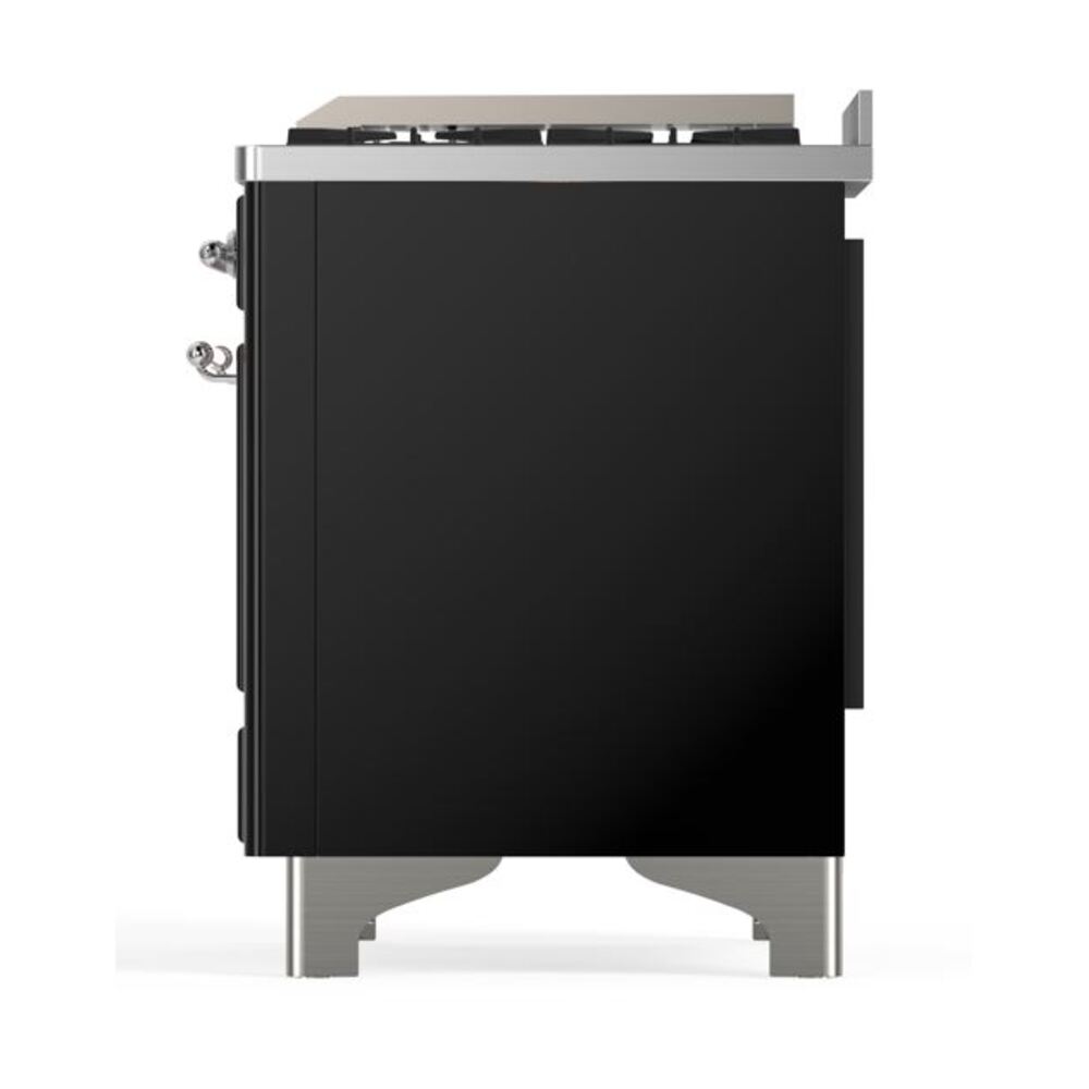 ILVE UM09F Majestic II 36 inch Dual Fuel Range with 6 Burners, Griddle