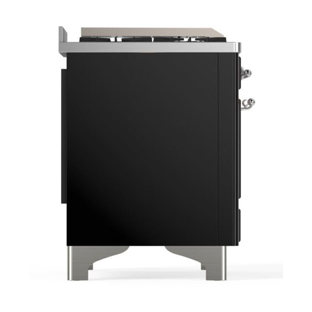 ILVE UM09F Majestic II 36 inch Dual Fuel Range with 6 Burners, Griddle