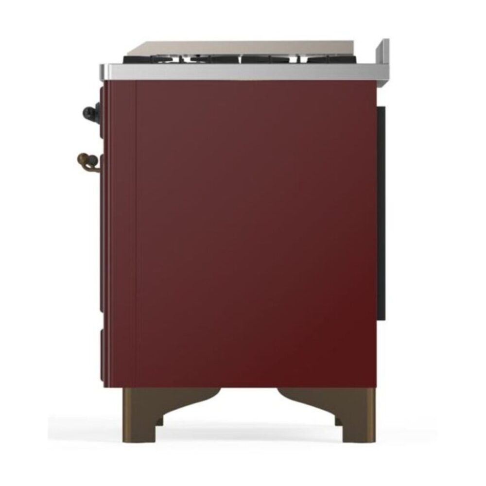 ILVE UM09F Majestic II 36 inch Dual Fuel Range with 6 Burners, Griddle