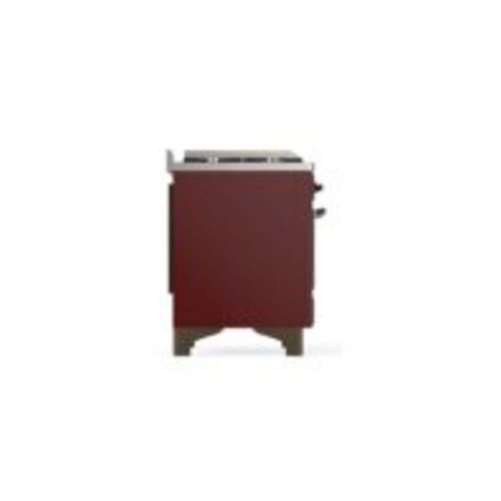 ILVE UM09F Majestic II 36 inch Dual Fuel Range with 6 Burners, Griddle