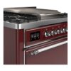 ILVE UM09F Majestic II 36 inch Dual Fuel Range with 6 Burners, Griddle