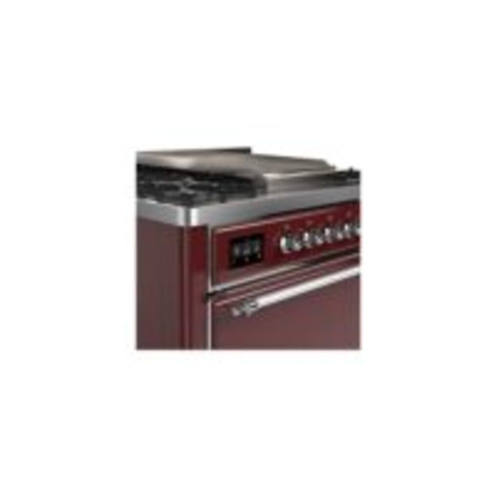 ILVE UM09F Majestic II 36 inch Dual Fuel Range with 6 Burners, Griddle
