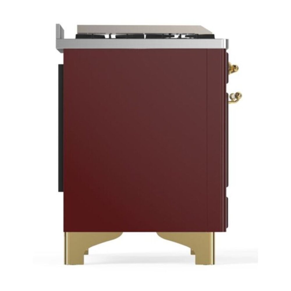 ILVE UM09F Majestic II 36 inch Dual Fuel Range with 6 Burners, Griddle