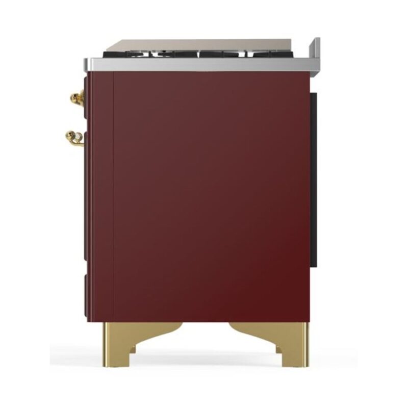 ILVE UM09F Majestic II 36 inch Dual Fuel Range with 6 Burners, Griddle