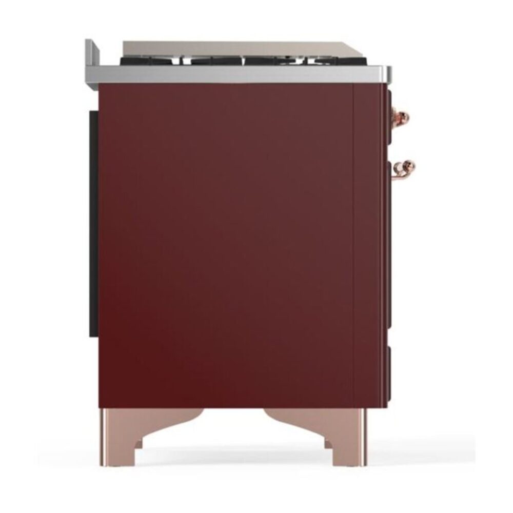 ILVE UM09F Majestic II 36 inch Dual Fuel Range with 6 Burners, Griddle