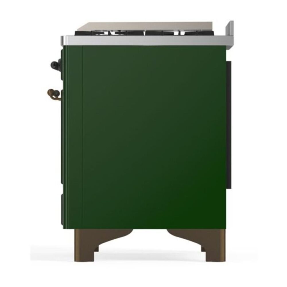ILVE UM09F Majestic II 36 inch Dual Fuel Range with 6 Burners, Griddle