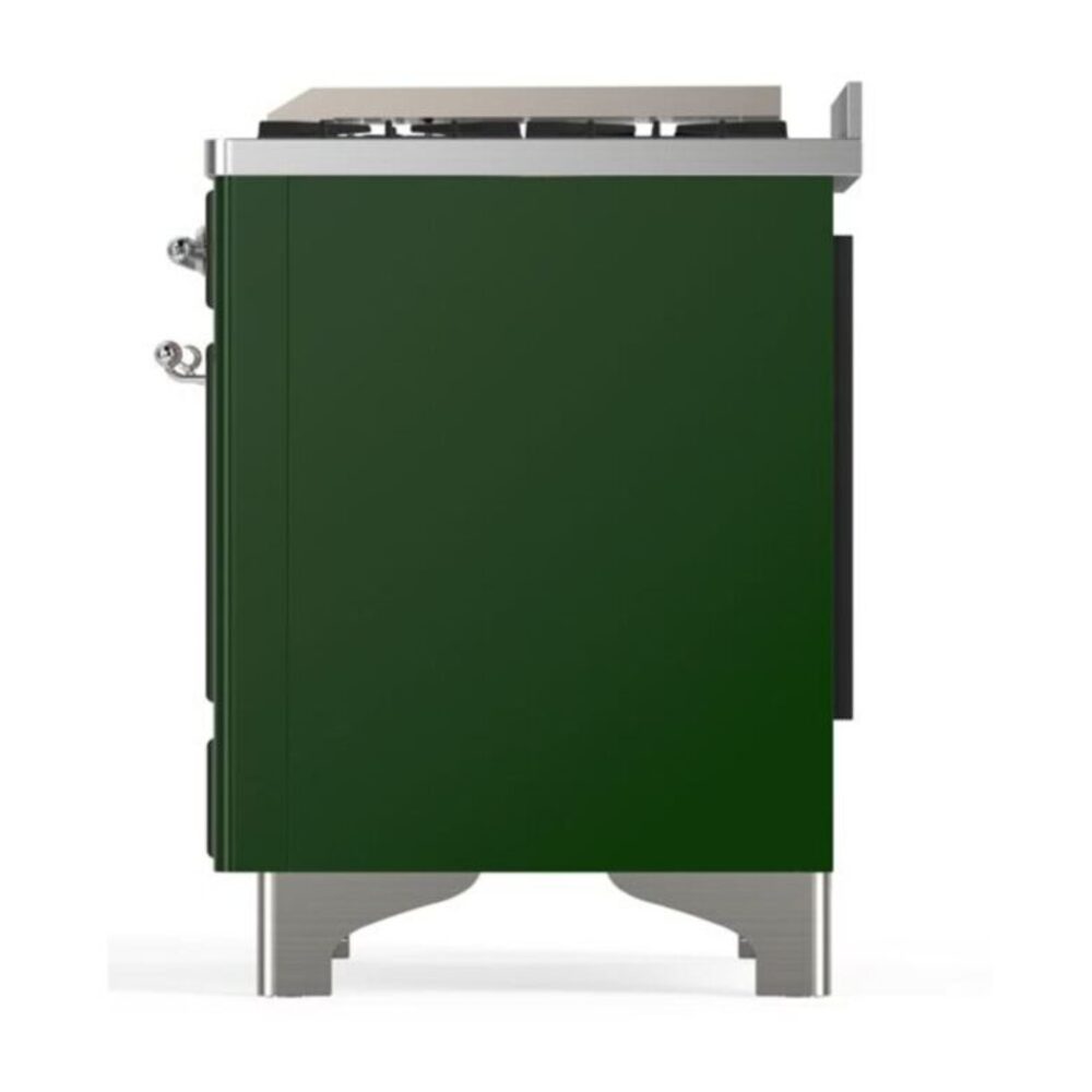 ILVE UM09F Majestic II 36 inch Dual Fuel Range with 6 Burners, Griddle
