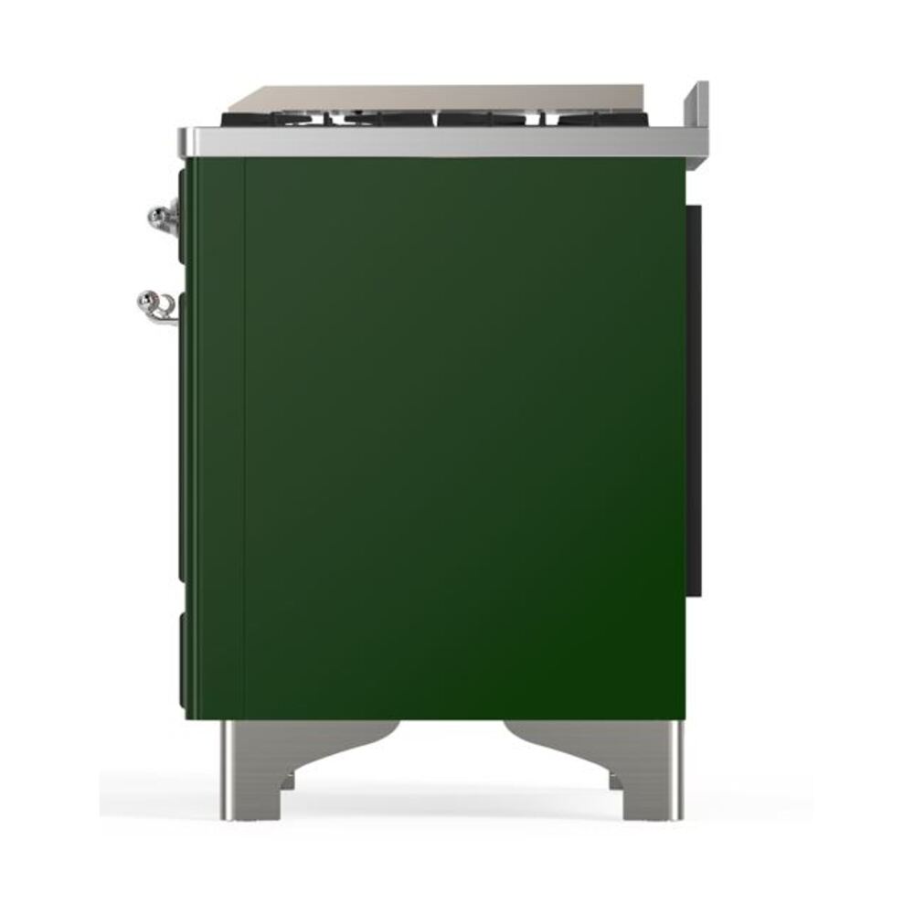 ILVE UM09F Majestic II 36 inch Dual Fuel Range with 6 Burners, Griddle