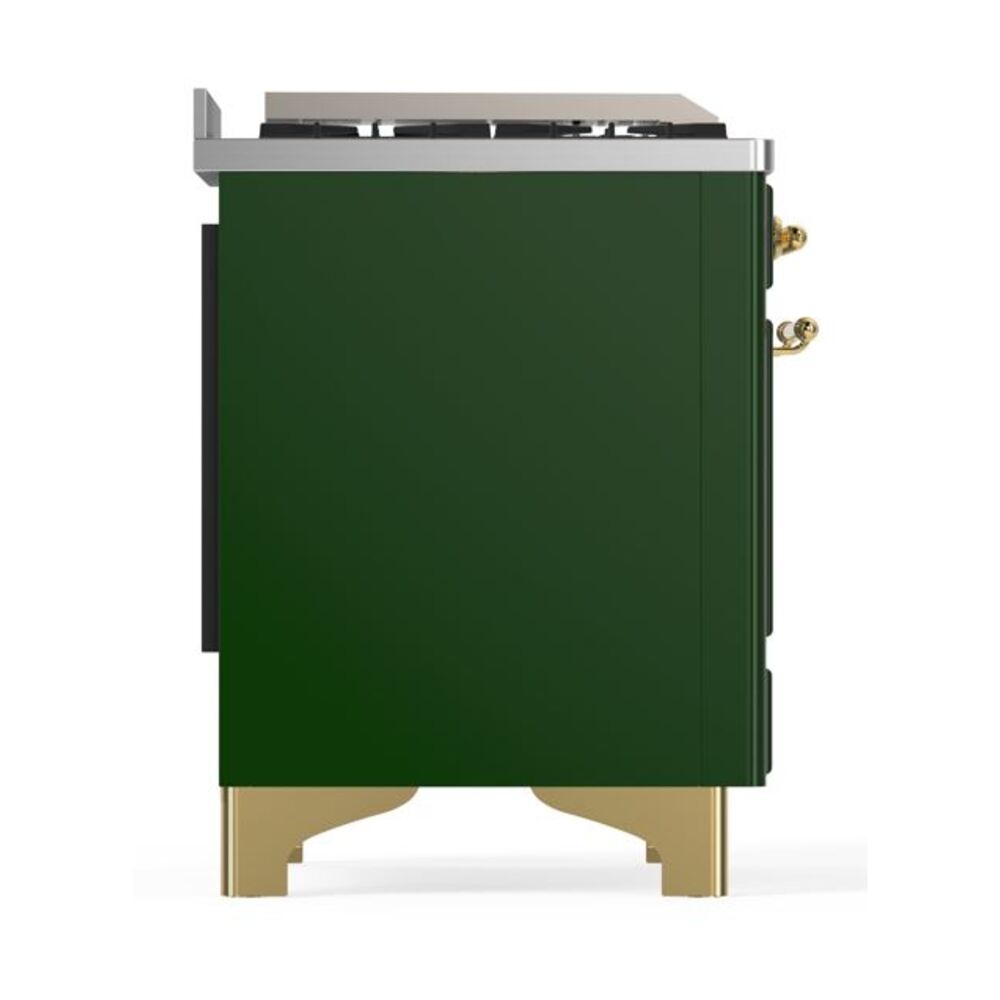 ILVE UM09F Majestic II 36 inch Dual Fuel Range with 6 Burners, Griddle