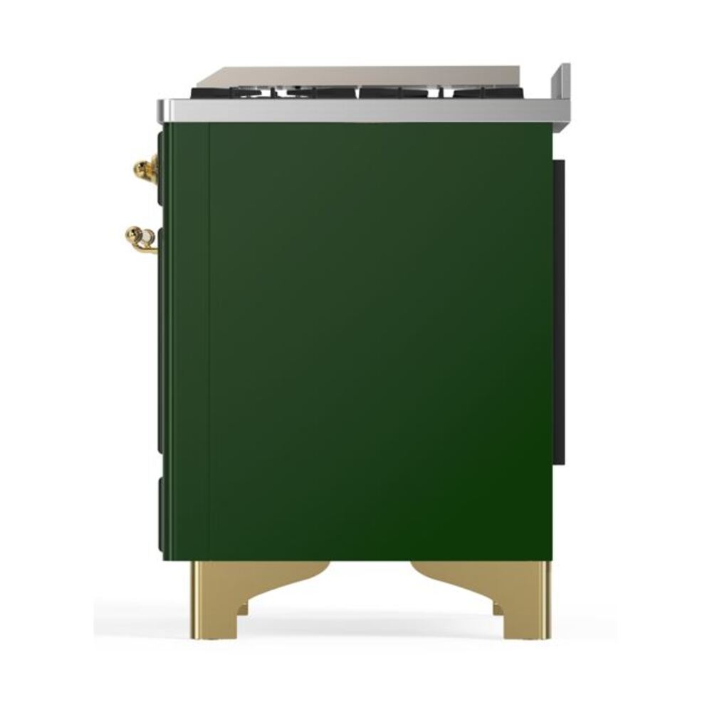 ILVE UM09F Majestic II 36 inch Dual Fuel Range with 6 Burners, Griddle