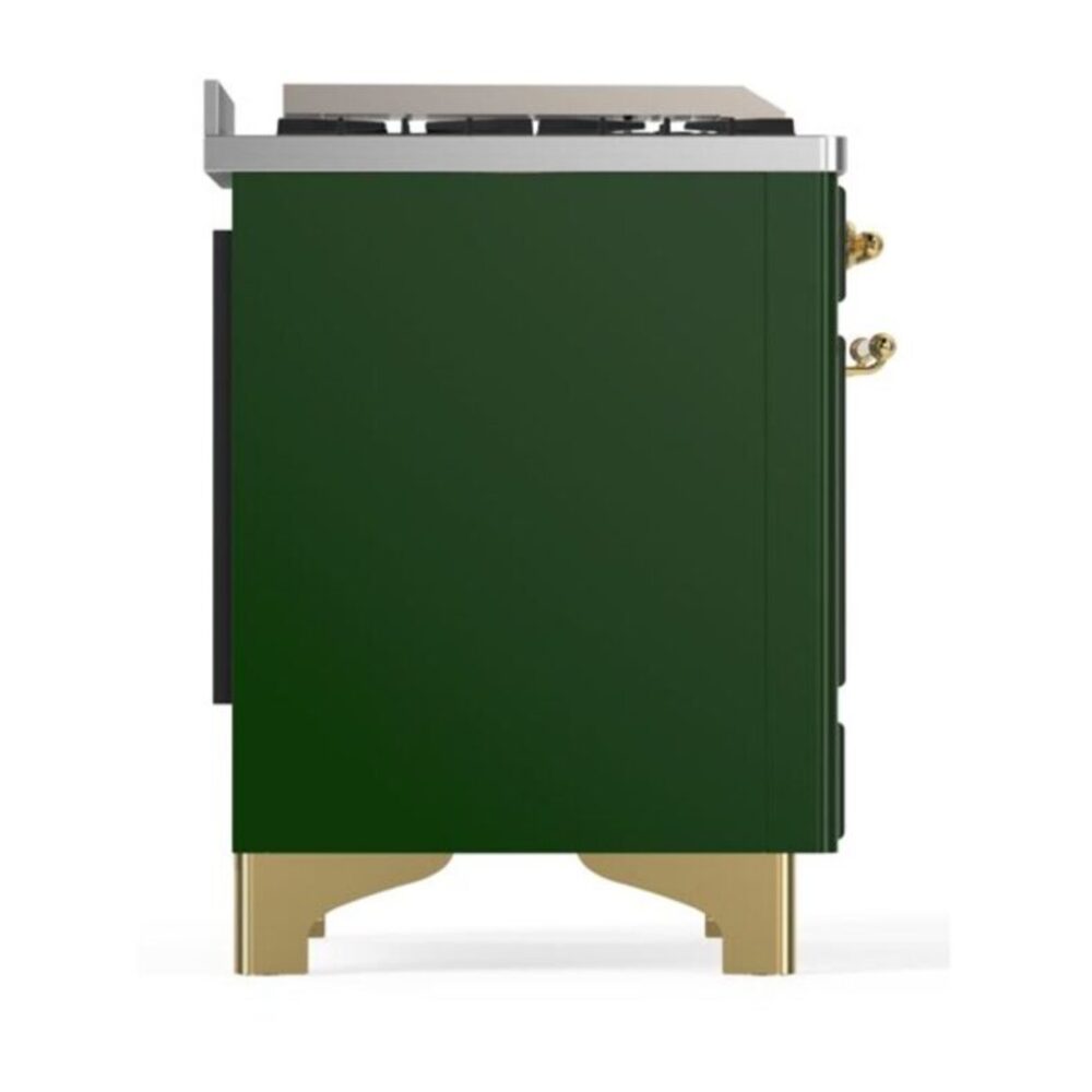 ILVE UM09F Majestic II 36 inch Dual Fuel Range with 6 Burners, Griddle