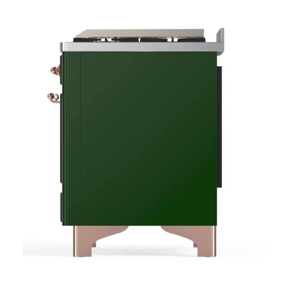 ILVE UM09F Majestic II 36 inch Dual Fuel Range with 6 Burners, Griddle