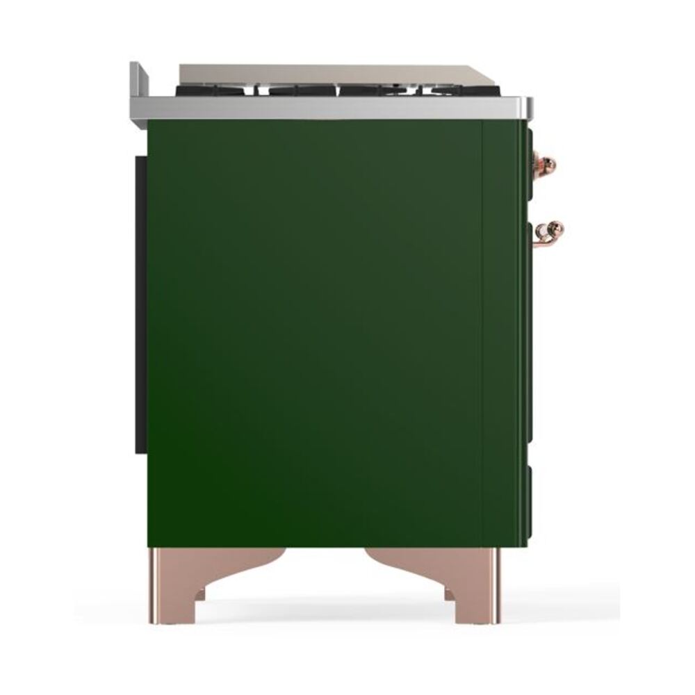 ILVE UM09F Majestic II 36 inch Dual Fuel Range with 6 Burners, Griddle