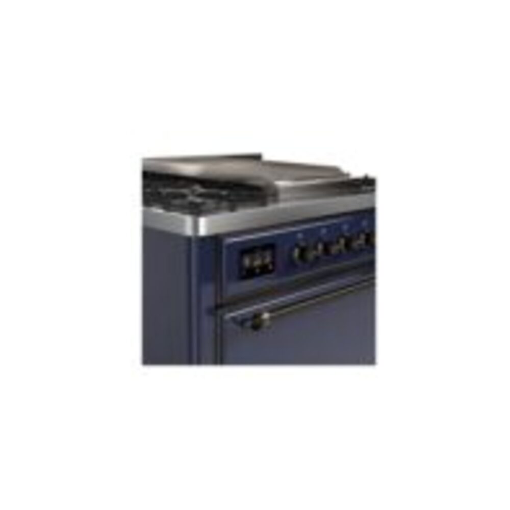 ILVE UM09F Majestic II 36 inch Dual Fuel Range with 6 Burners, Griddle