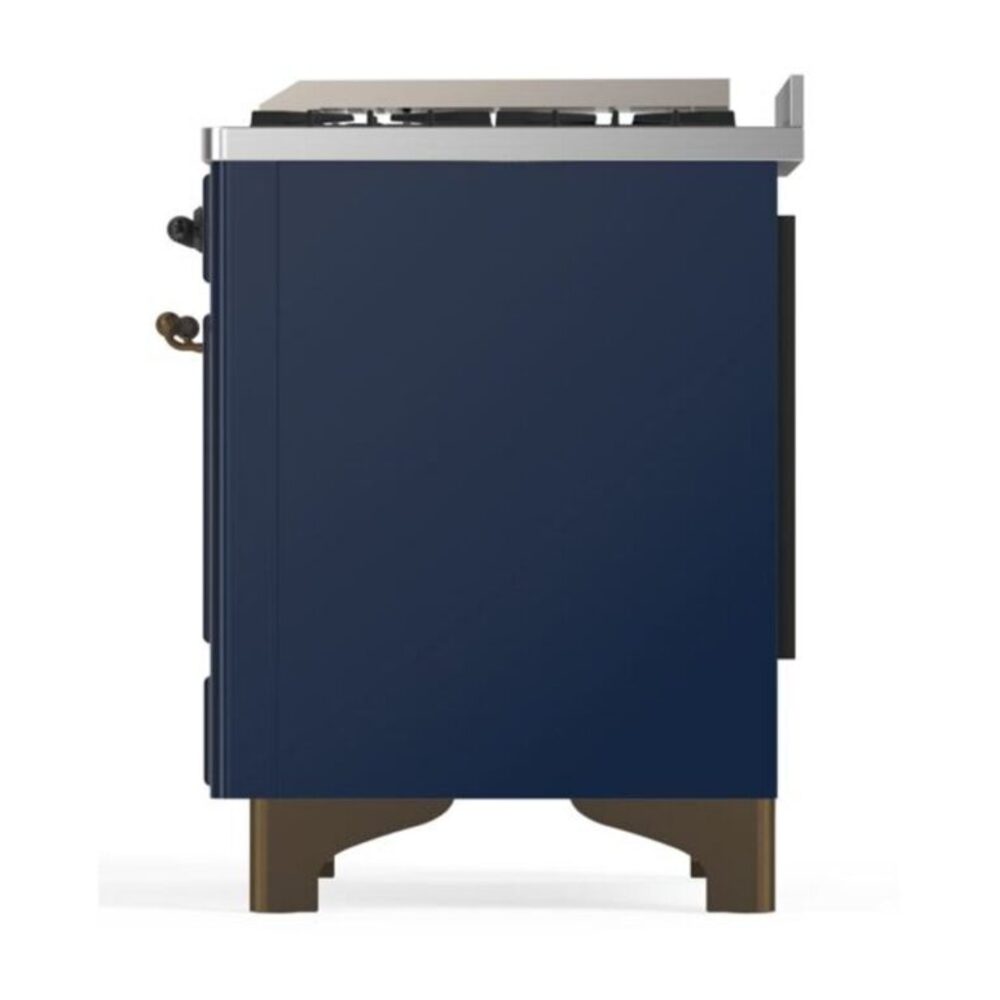 ILVE UM09F Majestic II 36 inch Dual Fuel Range with 6 Burners, Griddle
