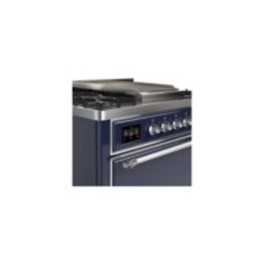 ILVE UM09F Majestic II 36 inch Dual Fuel Range with 6 Burners, Griddle