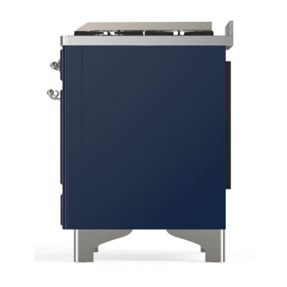 ILVE UM09F Majestic II 36 inch Dual Fuel Range with 6 Burners, Griddle