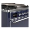 ILVE UM09F Majestic II 36 inch Dual Fuel Range with 6 Burners, Griddle