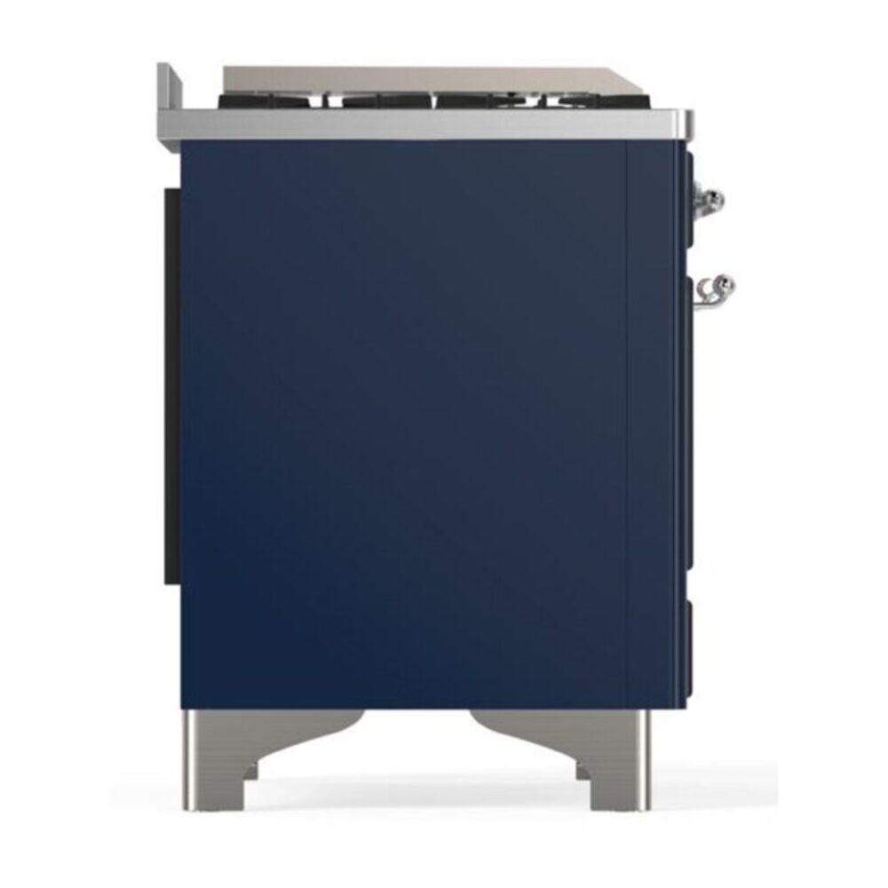 ILVE UM09F Majestic II 36 inch Dual Fuel Range with 6 Burners, Griddle
