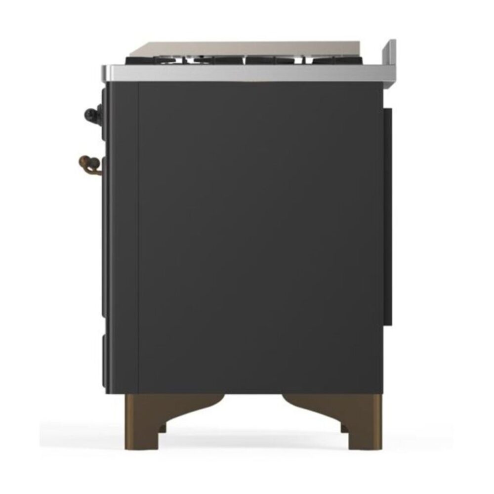 ILVE UM09F Majestic II 36 inch Dual Fuel Range with 6 Burners, Griddle