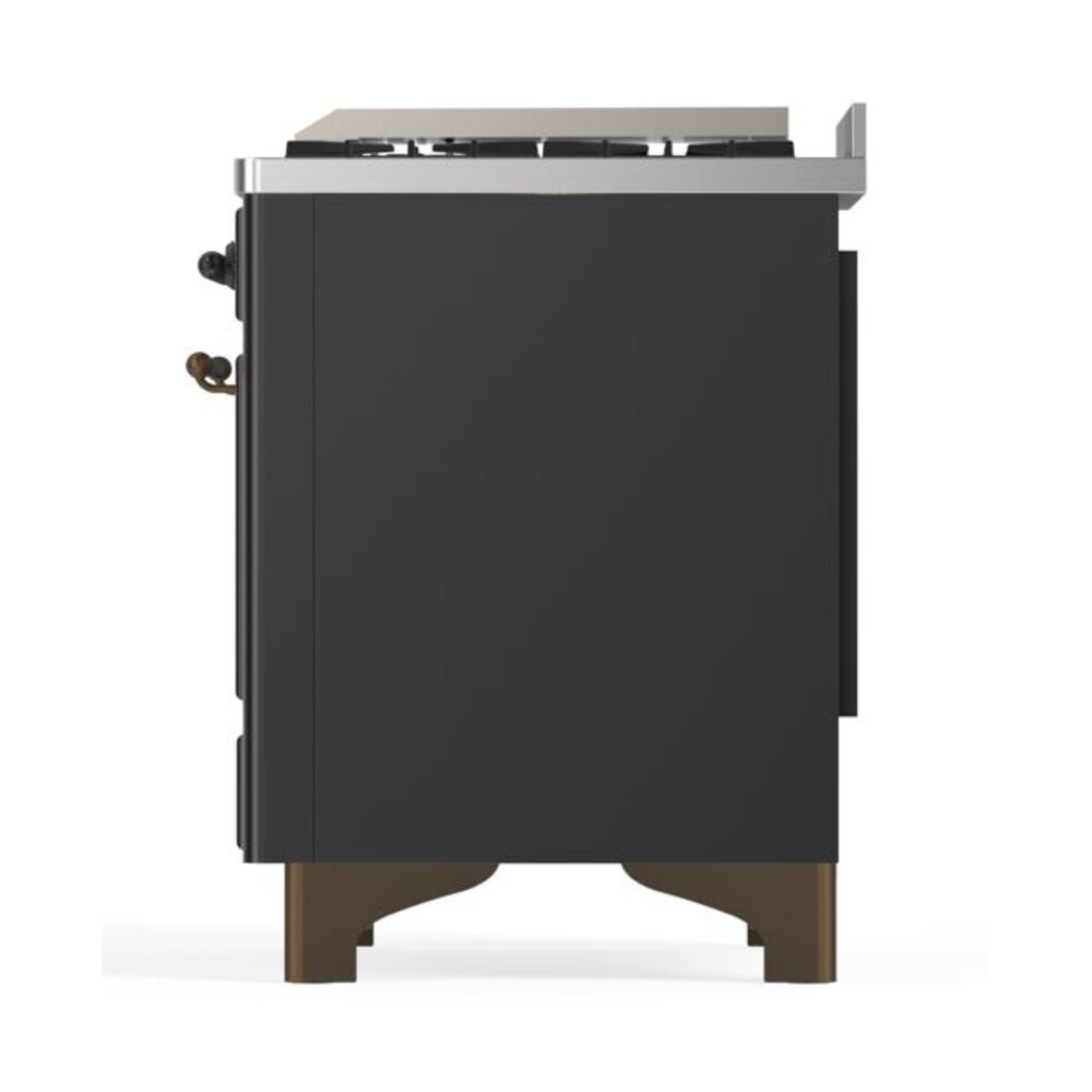 ILVE UM09F Majestic II 36 inch Dual Fuel Range with 6 Burners, Griddle