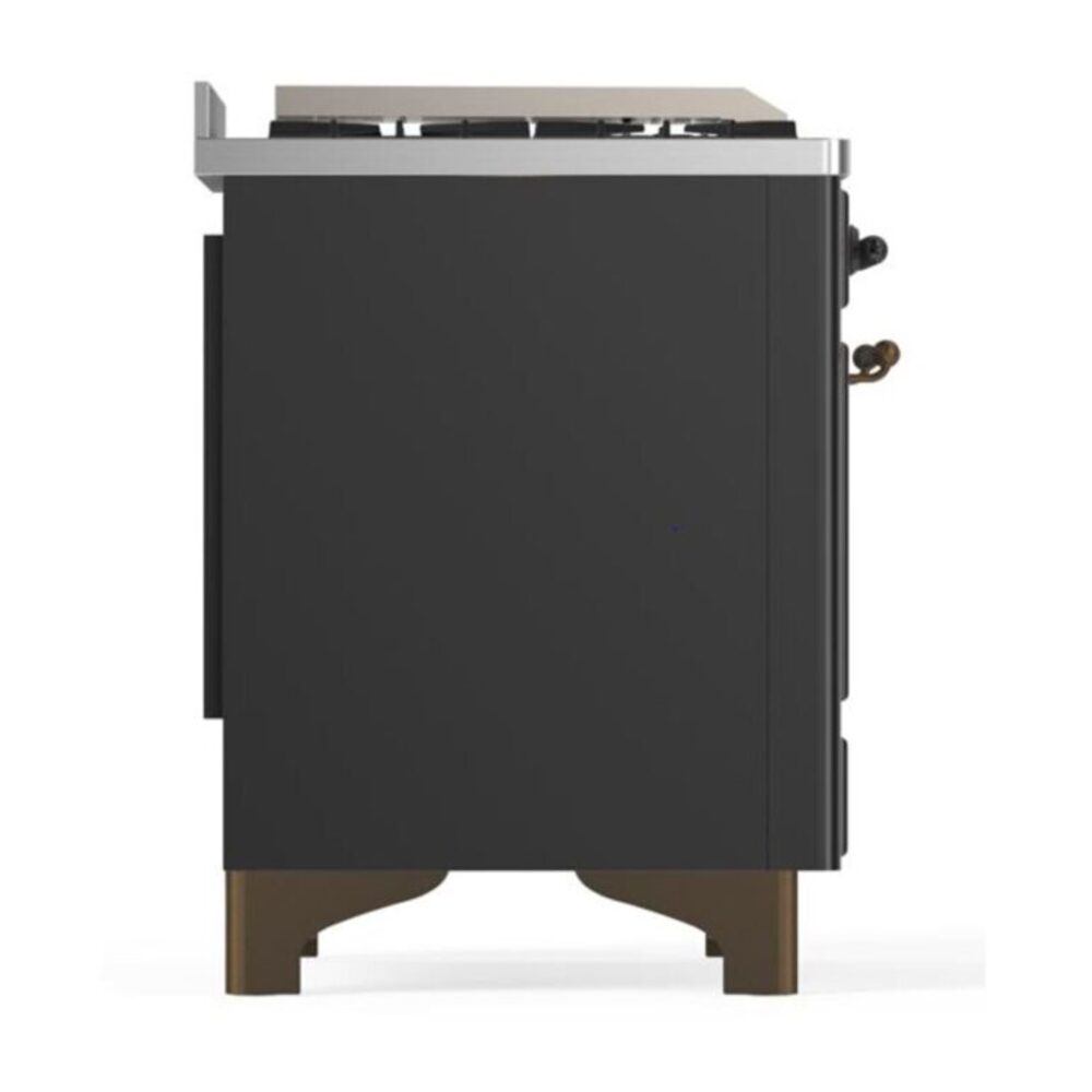 ILVE UM09F Majestic II 36 inch Dual Fuel Range with 6 Burners, Griddle