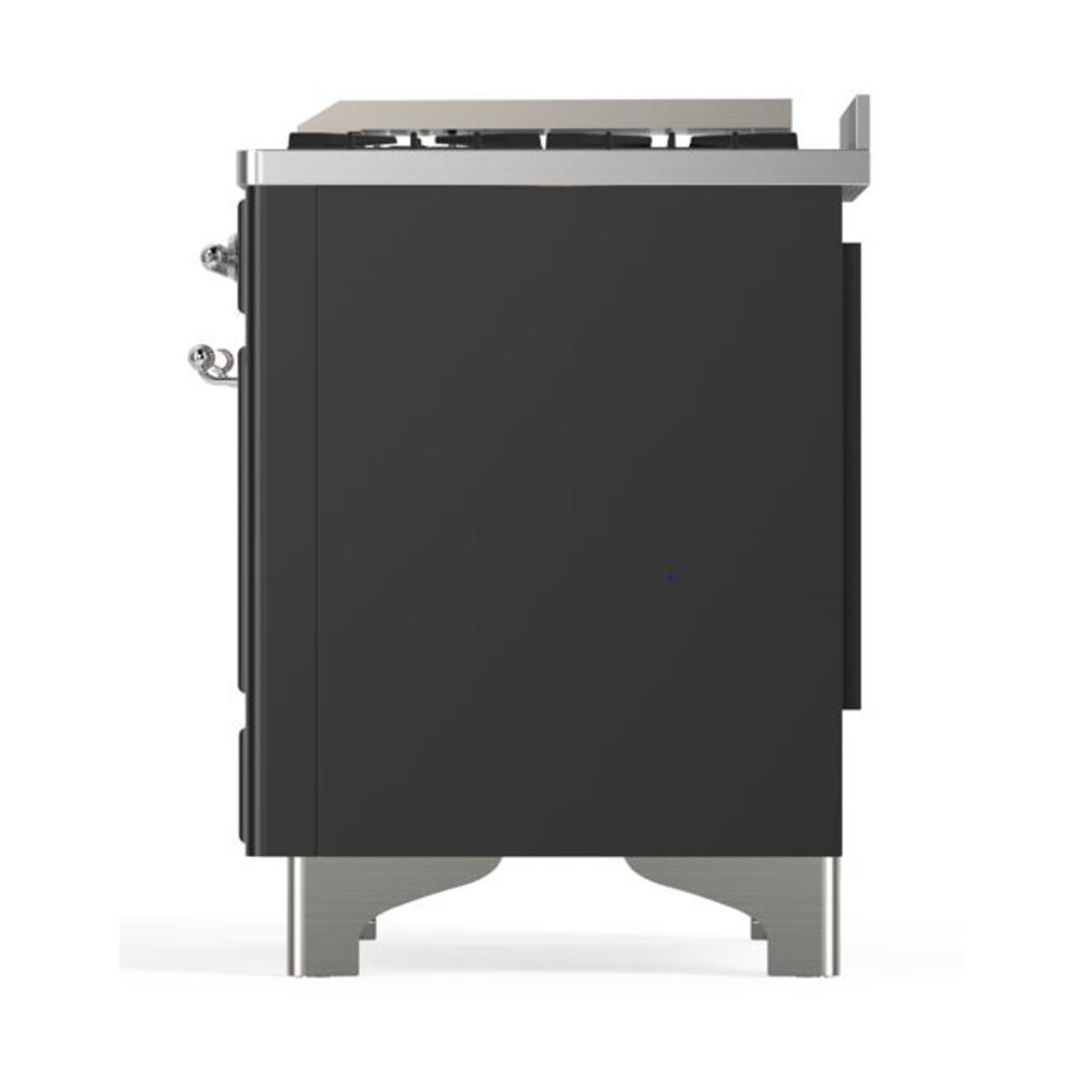 ILVE UM09F Majestic II 36 inch Dual Fuel Range with 6 Burners, Griddle