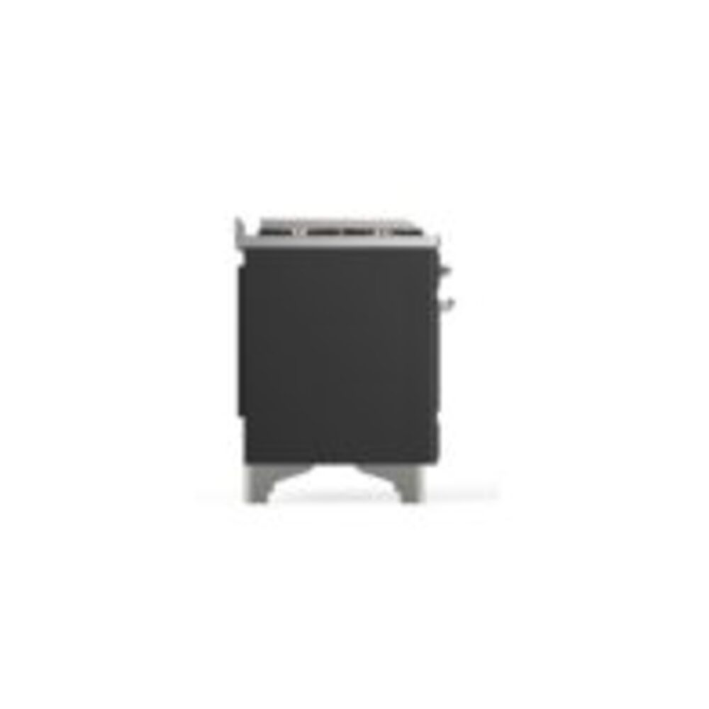 ILVE UM09F Majestic II 36 inch Dual Fuel Range with 6 Burners, Griddle