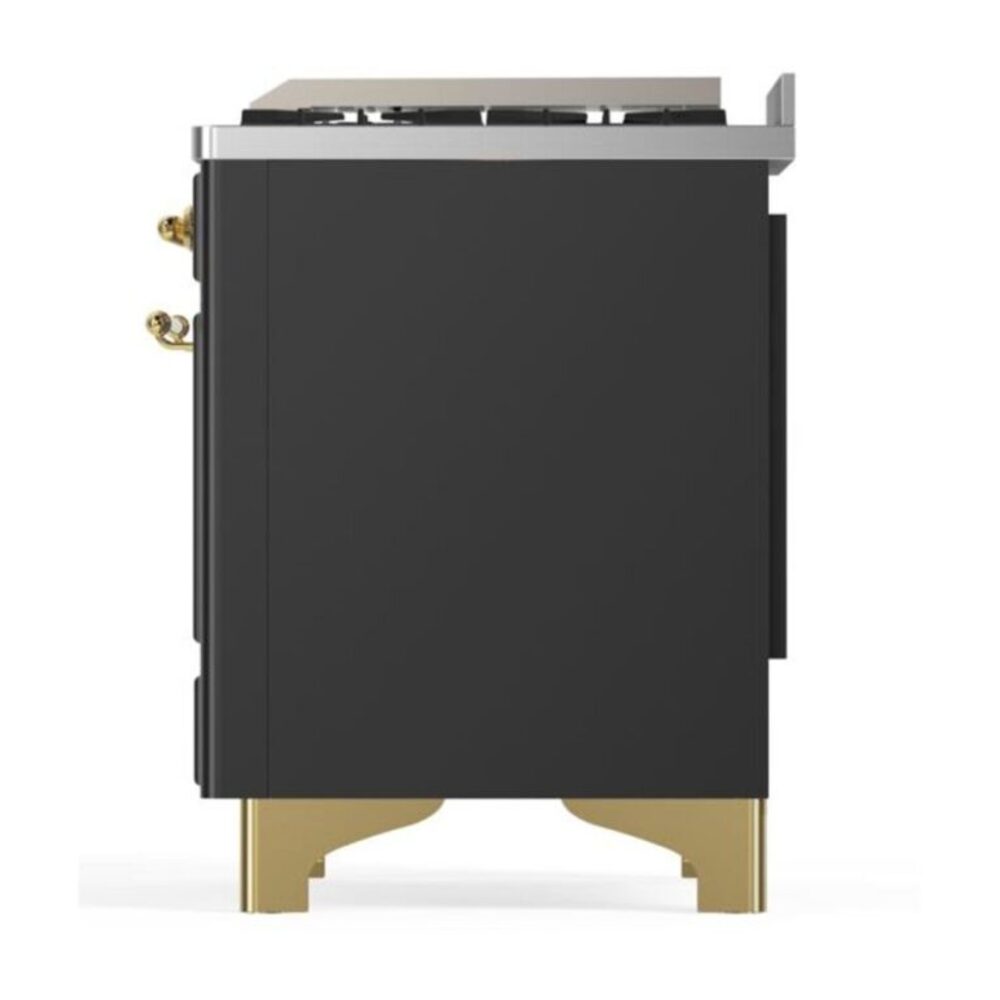 ILVE UM09F Majestic II 36 inch Dual Fuel Range with 6 Burners, Griddle