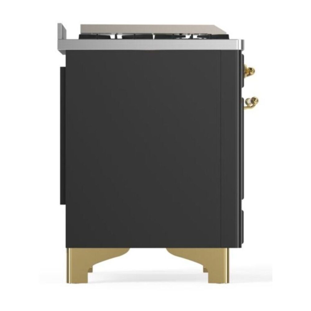 ILVE UM09F Majestic II 36 inch Dual Fuel Range with 6 Burners, Griddle