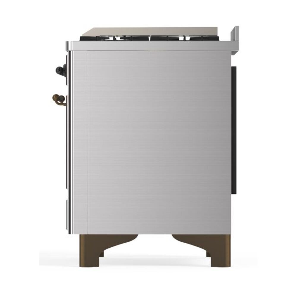 ILVE UM09F Majestic II 36 inch Dual Fuel Range with 6 Burners, Griddle