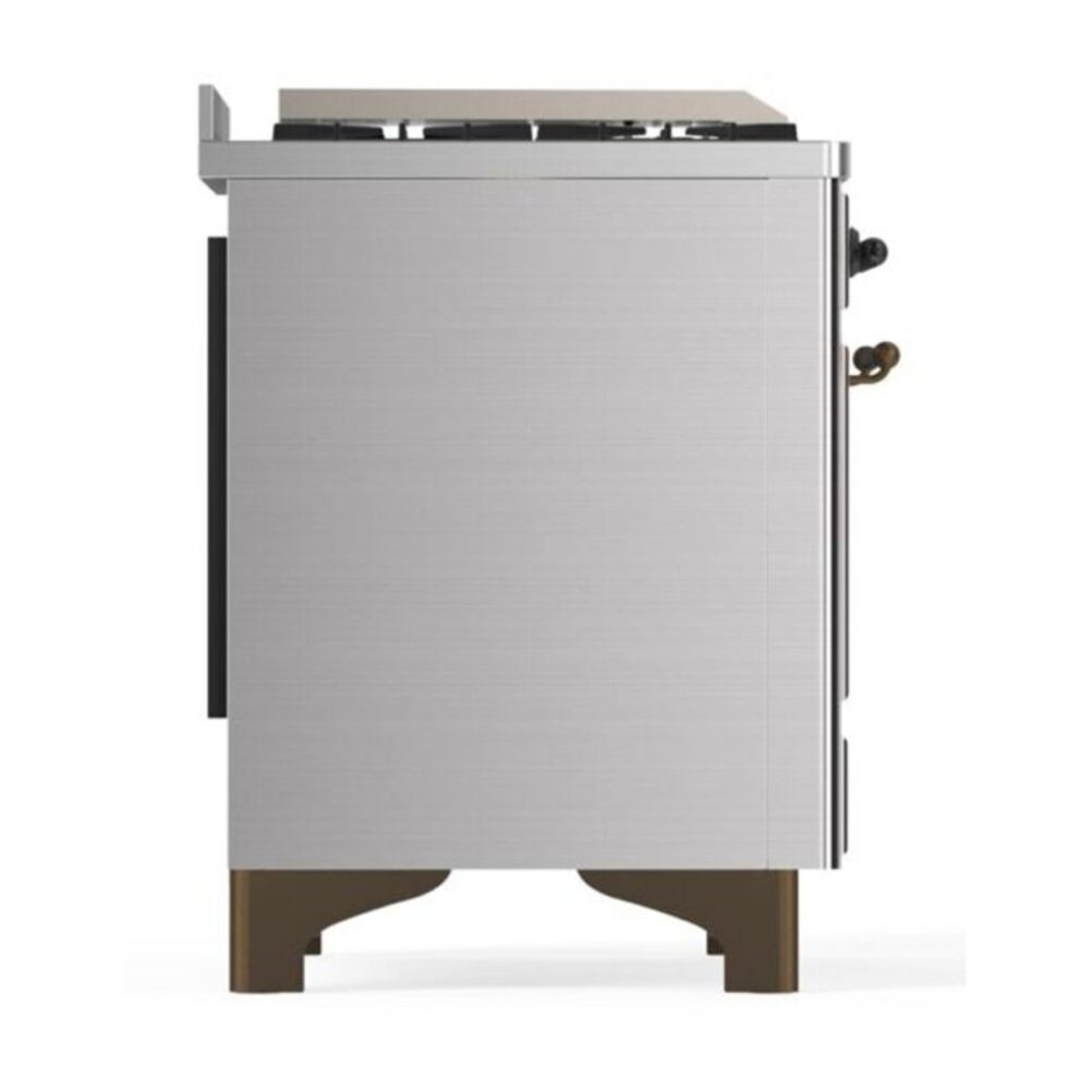 ILVE UM09F Majestic II 36 inch Dual Fuel Range with 6 Burners, Griddle