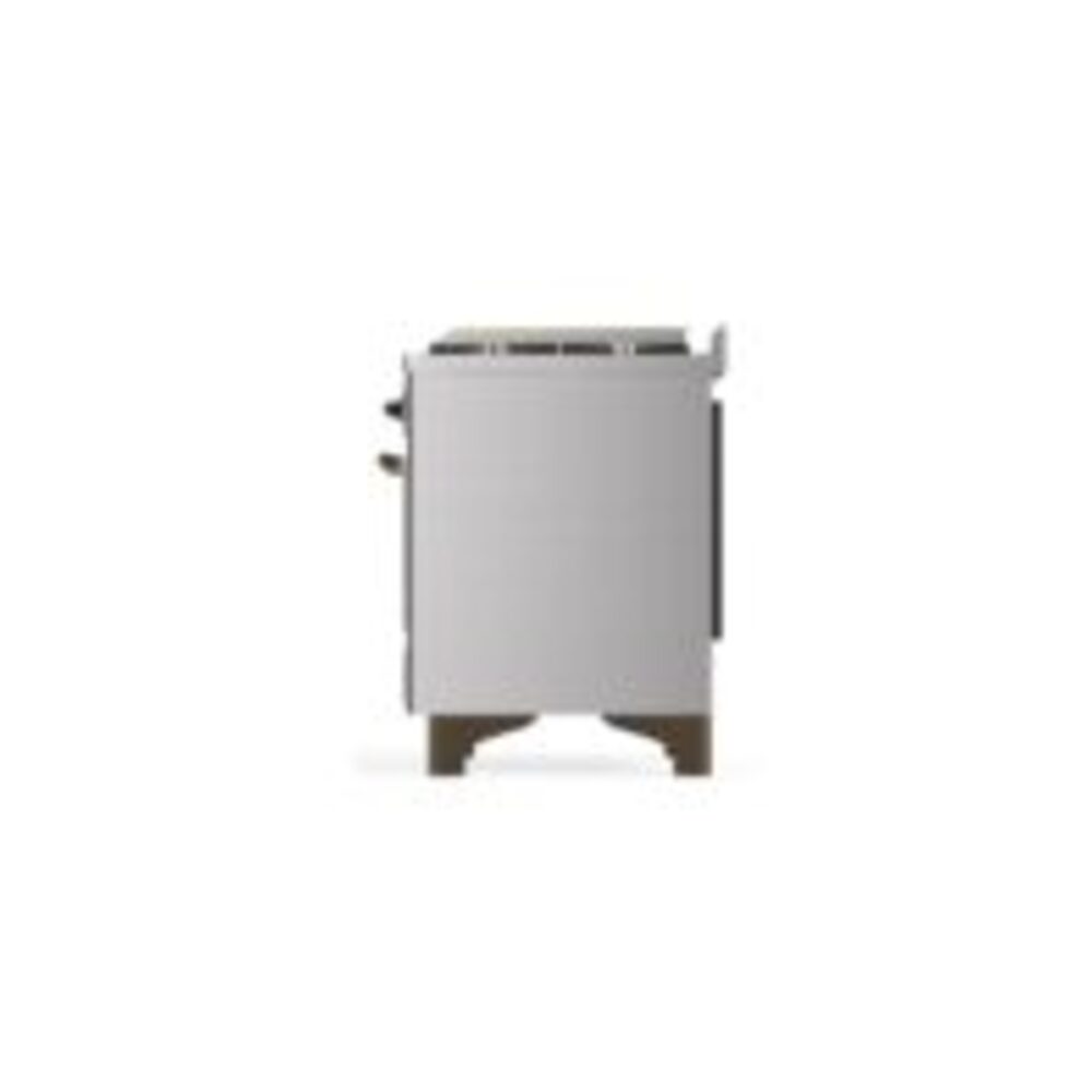 ILVE UM09F Majestic II 36 inch Dual Fuel Range with 6 Burners, Griddle