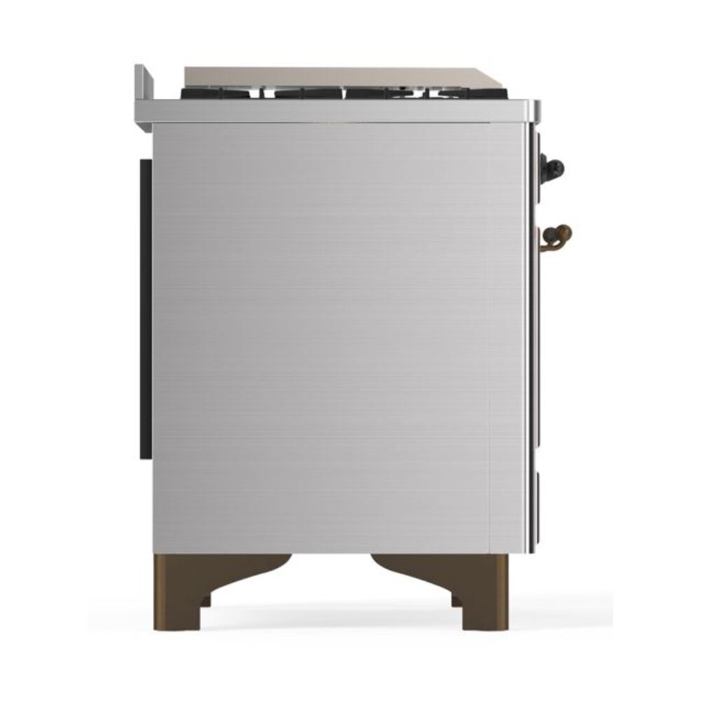 ILVE UM09F Majestic II 36 inch Dual Fuel Range with 6 Burners, Griddle