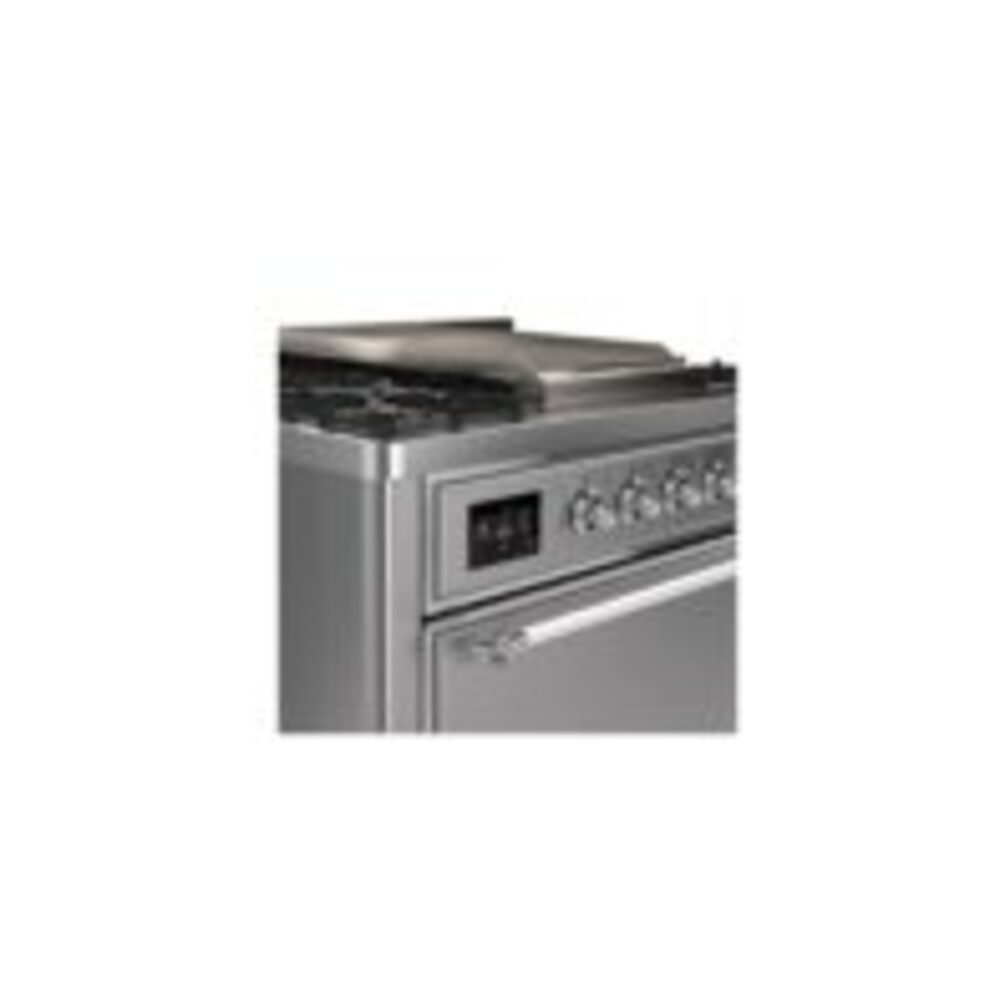 ILVE UM09F Majestic II 36 inch Dual Fuel Range with 6 Burners, Griddle