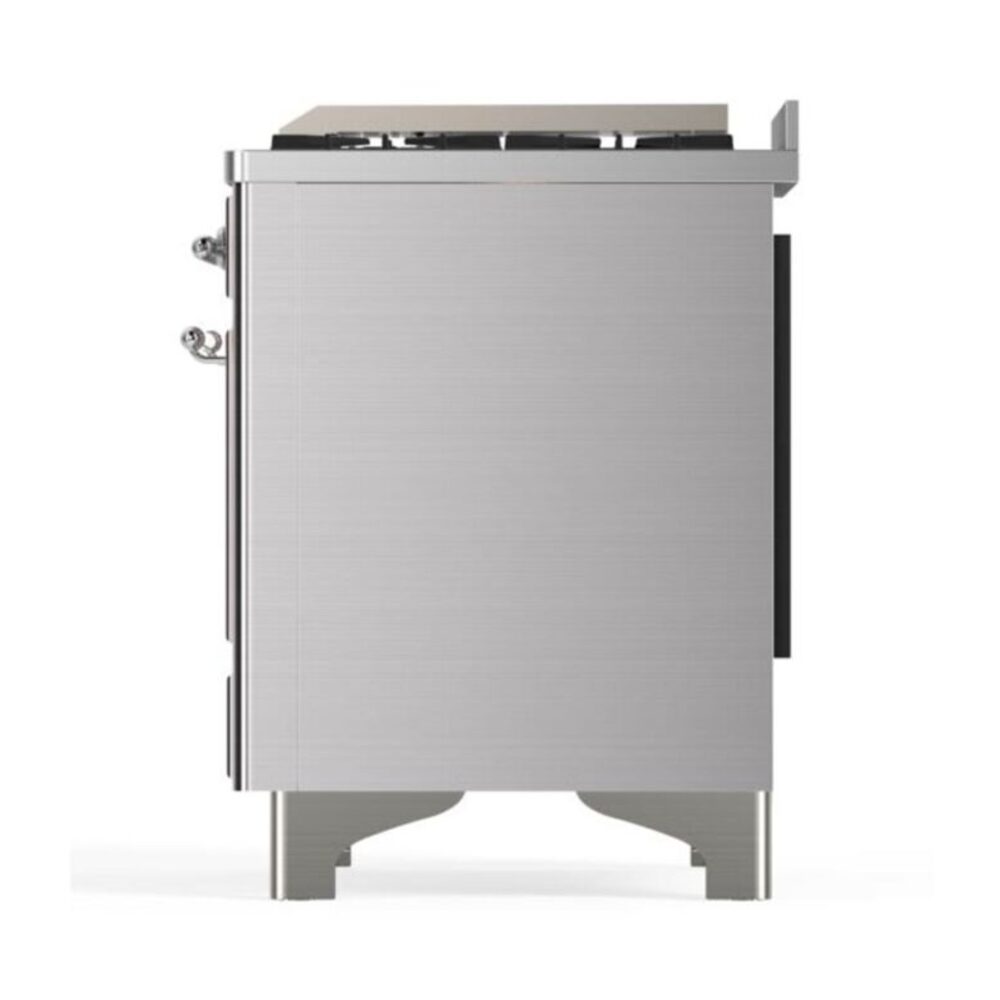 ILVE UM09F Majestic II 36 inch Dual Fuel Range with 6 Burners, Griddle