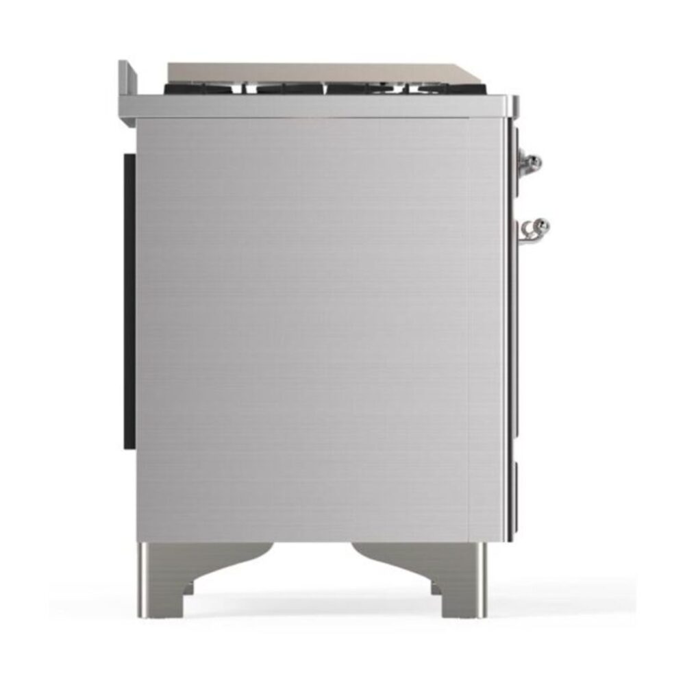 ILVE UM09F Majestic II 36 inch Dual Fuel Range with 6 Burners, Griddle
