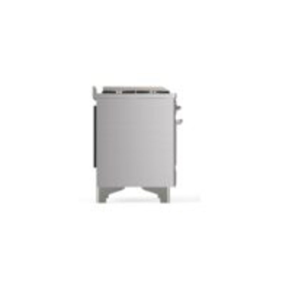 ILVE UM09F Majestic II 36 inch Dual Fuel Range with 6 Burners, Griddle