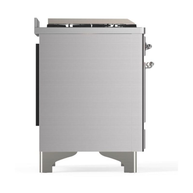 ILVE UM09F Majestic II 36 inch Dual Fuel Range with 6 Burners, Griddle