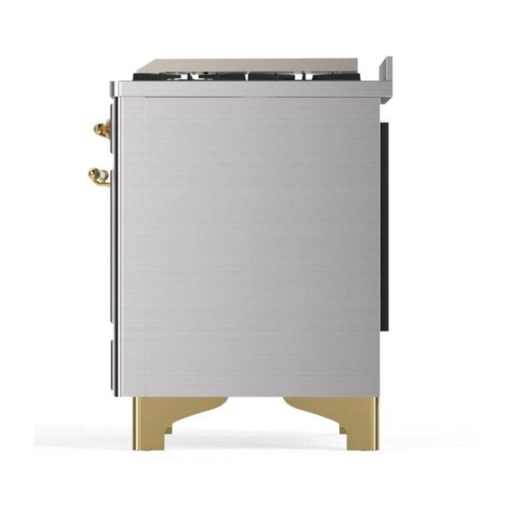 ILVE UM09F Majestic II 36 inch Dual Fuel Range with 6 Burners, Griddle