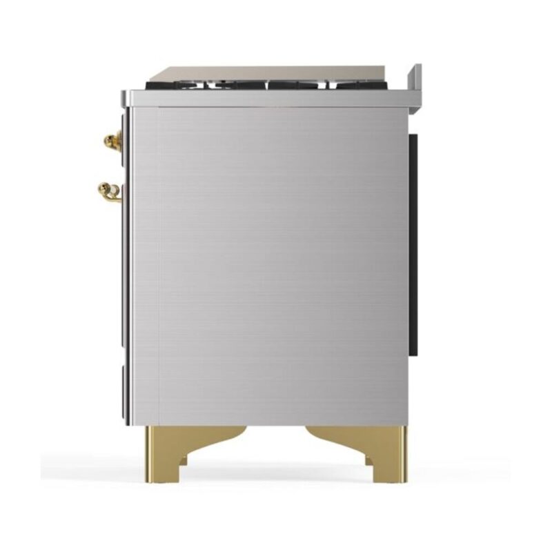 ILVE UM09F Majestic II 36 inch Dual Fuel Range with 6 Burners, Griddle