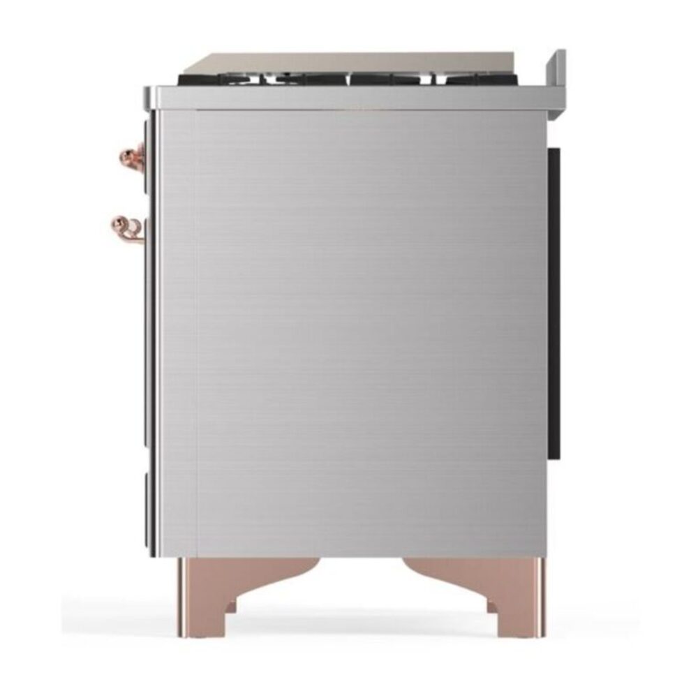 ILVE UM09F Majestic II 36 inch Dual Fuel Range with 6 Burners, Griddle