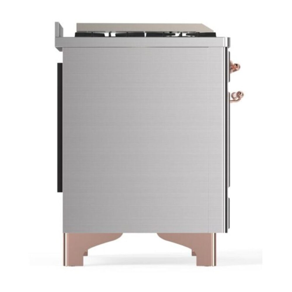 ILVE UM09F Majestic II 36 inch Dual Fuel Range with 6 Burners, Griddle