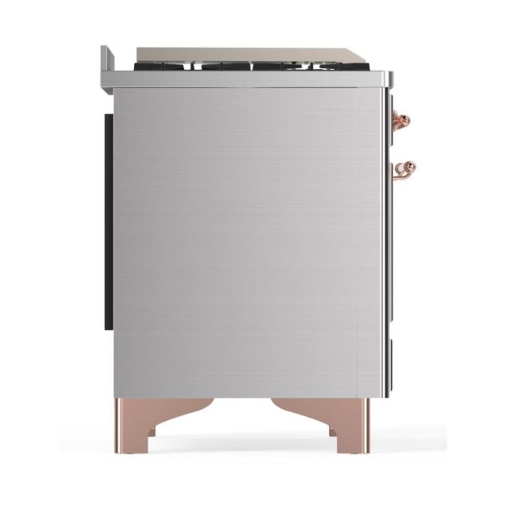 ILVE UM09F Majestic II 36 inch Dual Fuel Range with 6 Burners, Griddle