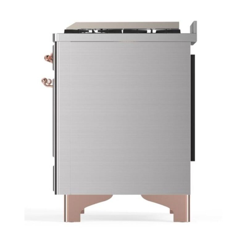 ILVE UM09F Majestic II 36 inch Dual Fuel Range with 6 Burners, Griddle