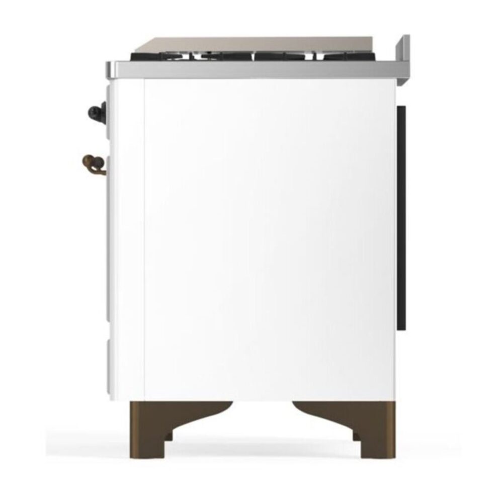 ILVE UM09F Majestic II 36 inch Dual Fuel Range with 6 Burners, Griddle