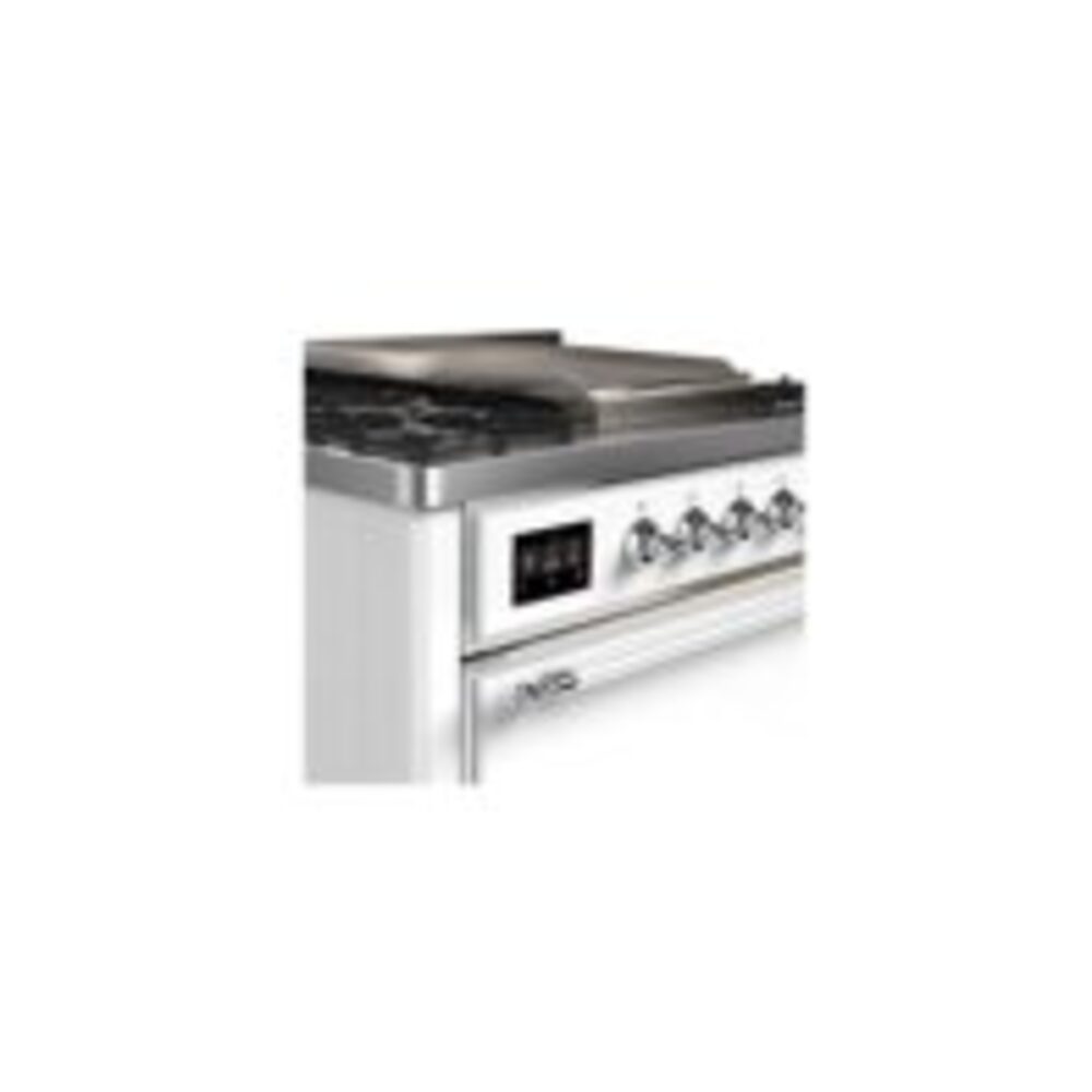ILVE UM09F Majestic II 36 inch Dual Fuel Range with 6 Burners, Griddle