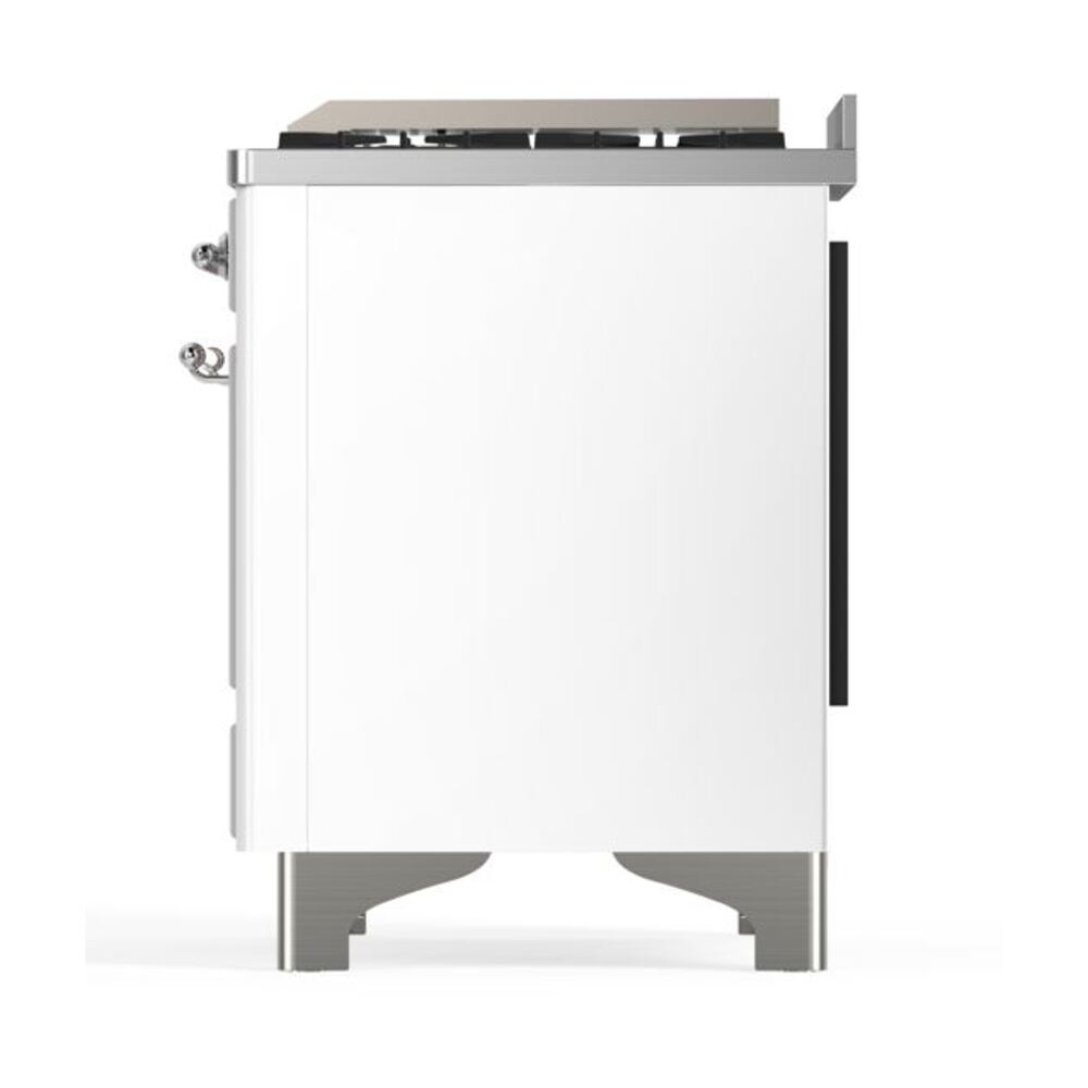 ILVE UM09F Majestic II 36 inch Dual Fuel Range with 6 Burners, Griddle