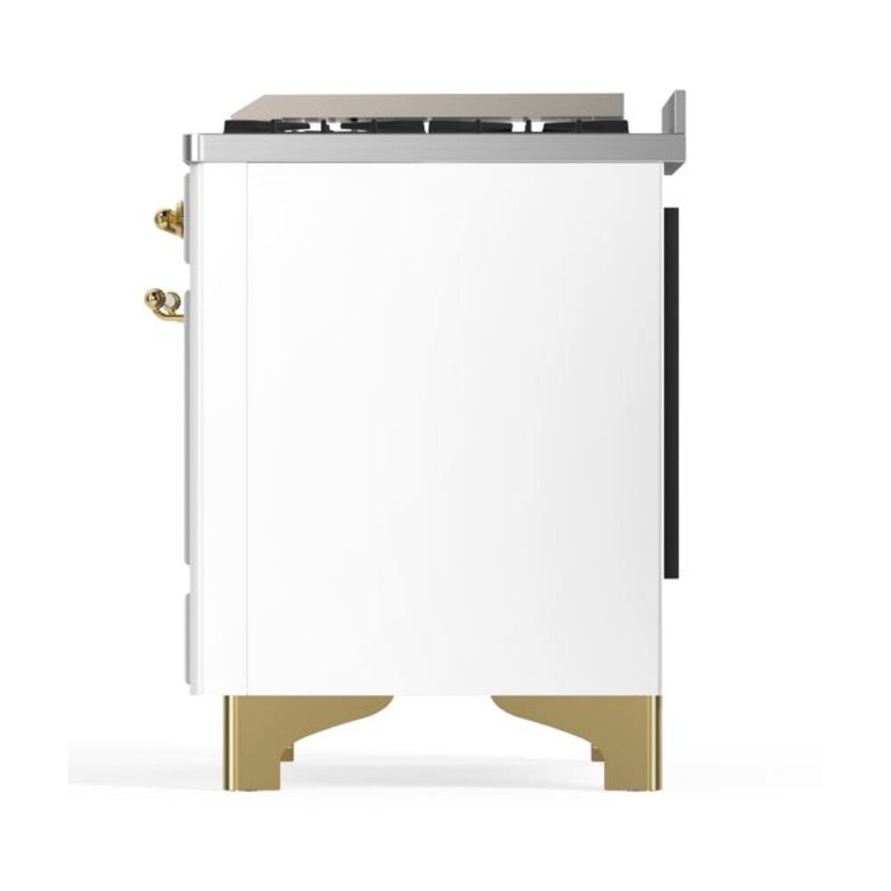 ILVE UM09F Majestic II 36 inch Dual Fuel Range with 6 Burners, Griddle