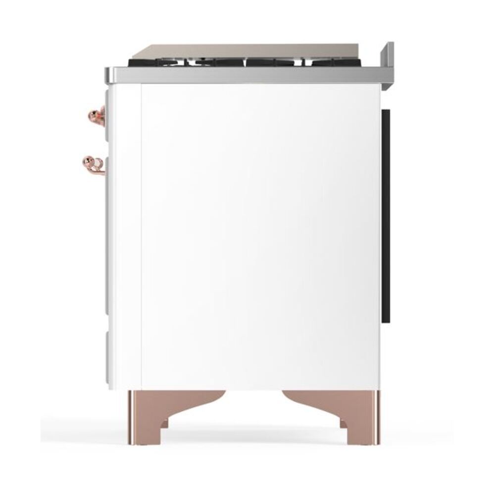 ILVE UM09F Majestic II 36 inch Dual Fuel Range with 6 Burners, Griddle